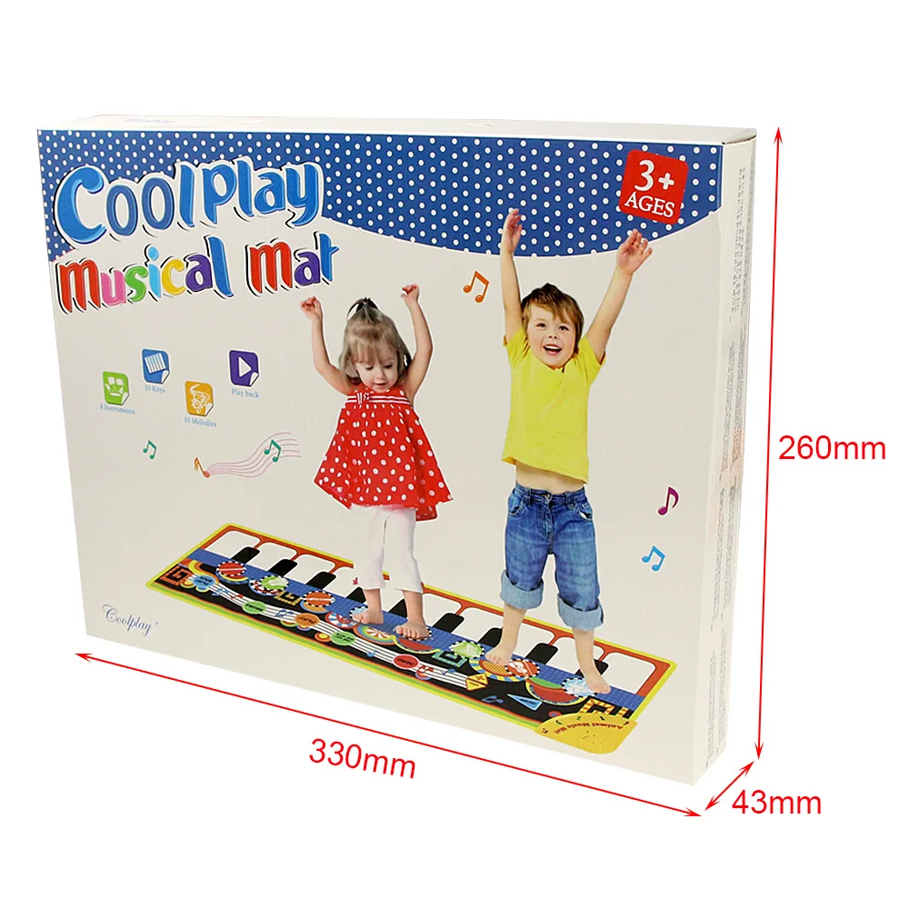 Children's Musical Instrument Piano Mat Music Carpet Animal Piano Mat Baby Foot Piano Music Toy
Children's Musical Instrument Piano Mat Music Carpet Animal Piano Mat Baby Foot Piano Music Toy
