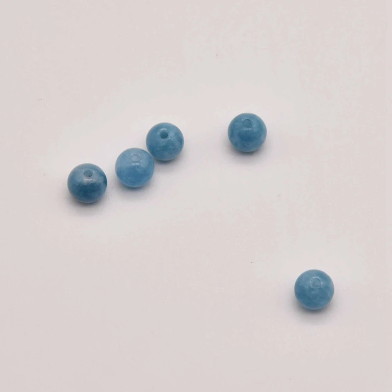 60 Pcs/Lot 6mm Natural Stone Blue Aquamarines Jades Scattered Beads Natural Stone Diy Beads Making For Jewelry Wholesale JA0246
60 Pcs/Lot 6mm Natural Stone Blue Aquamarines Jades Scattered Beads Natural Stone Diy Beads Making For Jewelry Wholesale JA0246