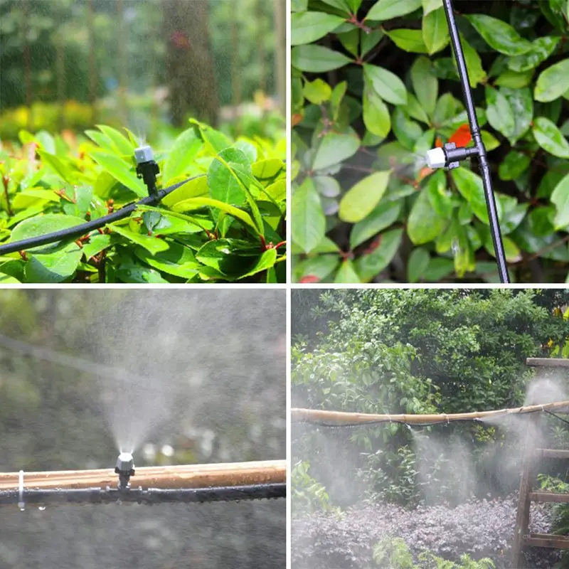 100Pcs(50 Pairs)Garden Irrigation Kit Adjustable Atomization Dripper Atomization Connection Tee Joint Water Irrigation Drip Irri 
100Pcs(50 Pairs)Garden Irrigation Kit Adjustable Atomization Dripper Atomization Connection Tee Joint Water Irrigation Drip Irri