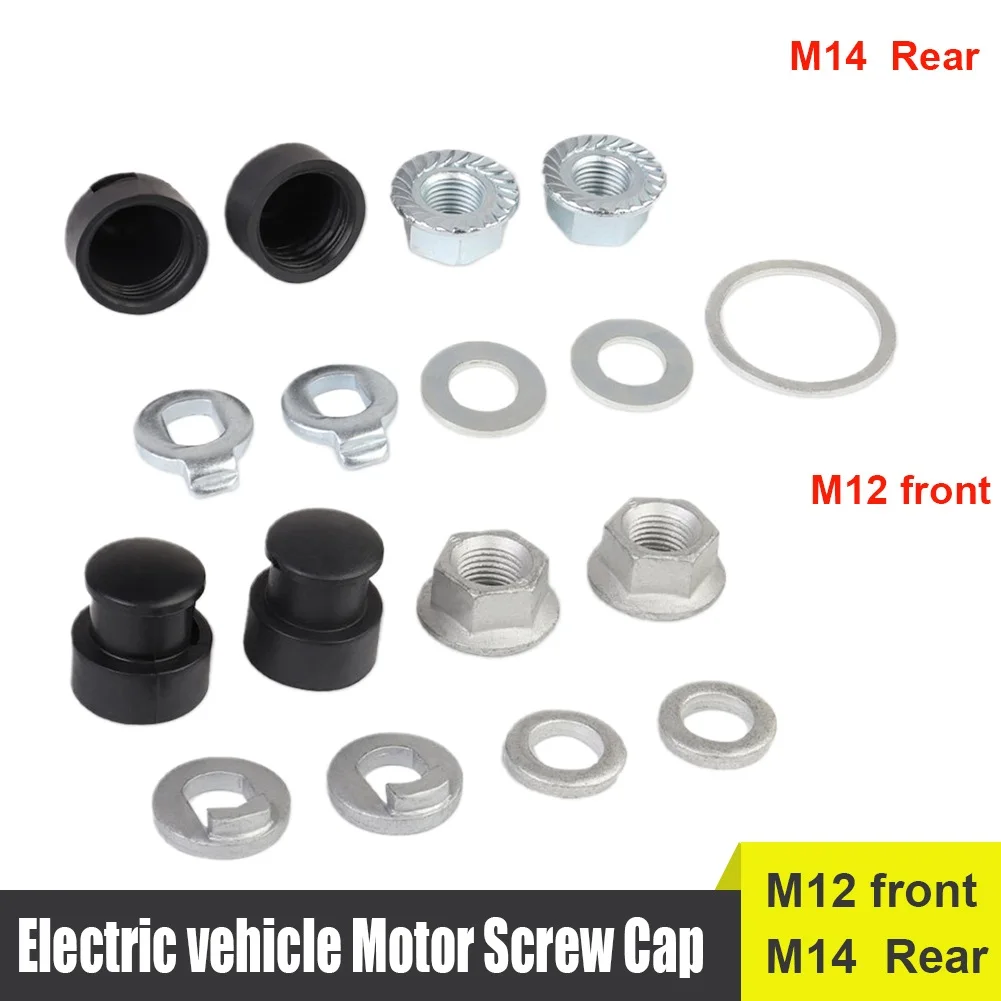 1Set E-bike Hub Motor Nuts M12/M14 Lock Nut Washer Spacer Nut Cover for 500W-5000W Motors with 12/14mm Shaft Bicycle Accessories
1Set E-bike Hub Motor Nuts M12/M14 Lock Nut Washer Spacer Nut Cover for 500W-5000W Motors with 12/14mm Shaft Bicycle Accessories