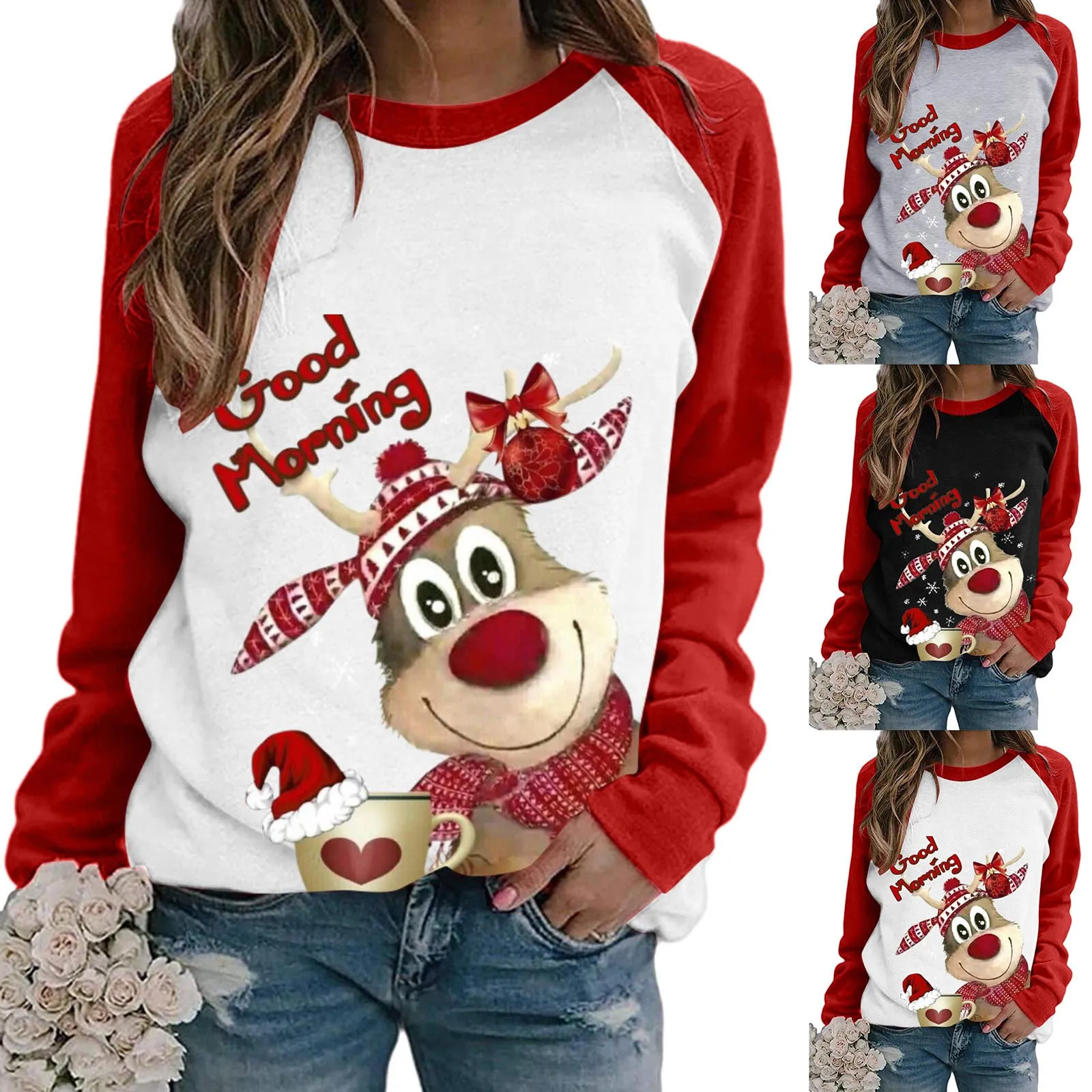 ZOGAA 2021 Hoodies Women Casual Christmas Printing Raglan Long Sleeve Sweatshirts Oversized Hoodie Anime Hoodie For Women
ZOGAA 2021 Hoodies Women Casual Christmas Printing Raglan Long Sleeve Sweatshirts Oversized Hoodie Anime Hoodie For Women