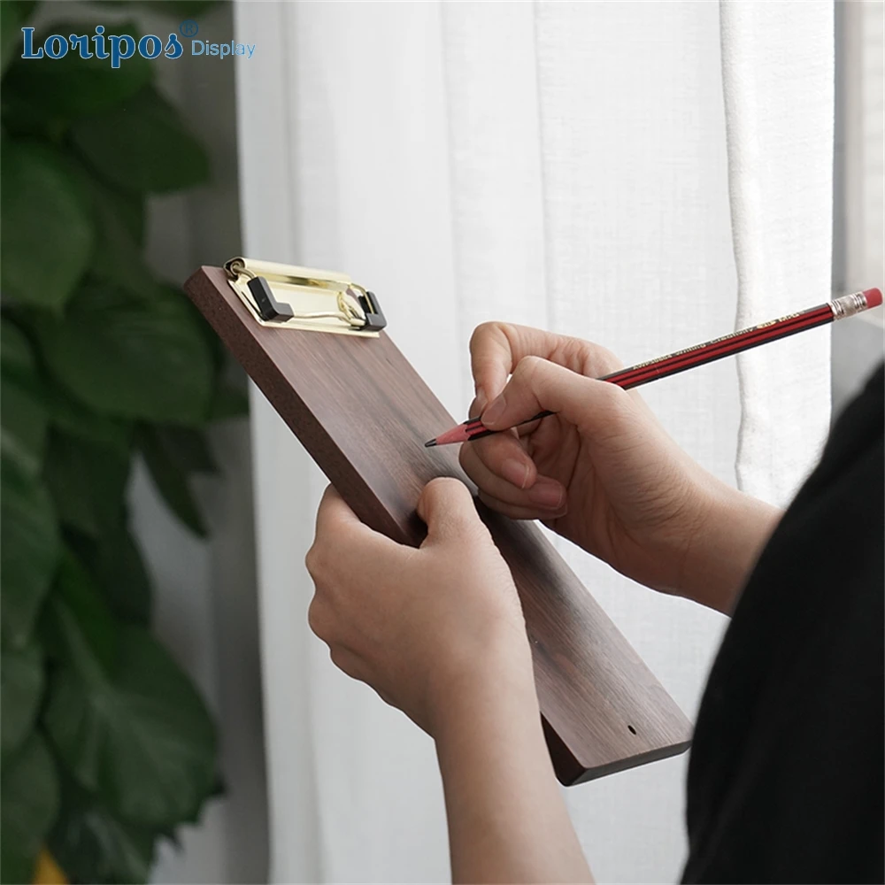 Walnut Splint Menu Clip Nordic Wind Net Red High Western Restaurant Cafe Writing Board File Pad
Walnut Splint Menu Clip Nordic Wind Net Red High Western Restaurant Cafe Writing Board File Pad