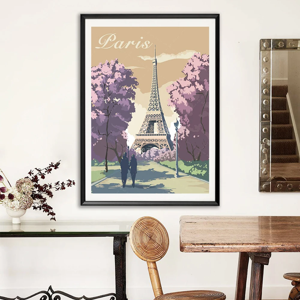 France Paris Eiffel Tower Vintage Travel Poster Canvas Painting Kraft Posters Coated Wallsticker Art Print Home Decor Gift 
France Paris Eiffel Tower Vintage Travel Poster Canvas Painting Kraft Posters Coated Wallsticker Art Print Home Decor Gift