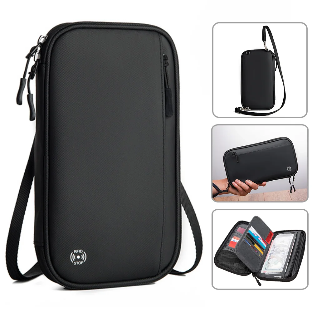 Travel Wallet, Family Passport Holder, Travel Documents Organizer, Durable Passport Case with RFID Blocker for Men, Women
Travel Wallet, Family Passport Holder, Travel Documents Organizer, Durable Passport Case with RFID Blocker for Men, Women
