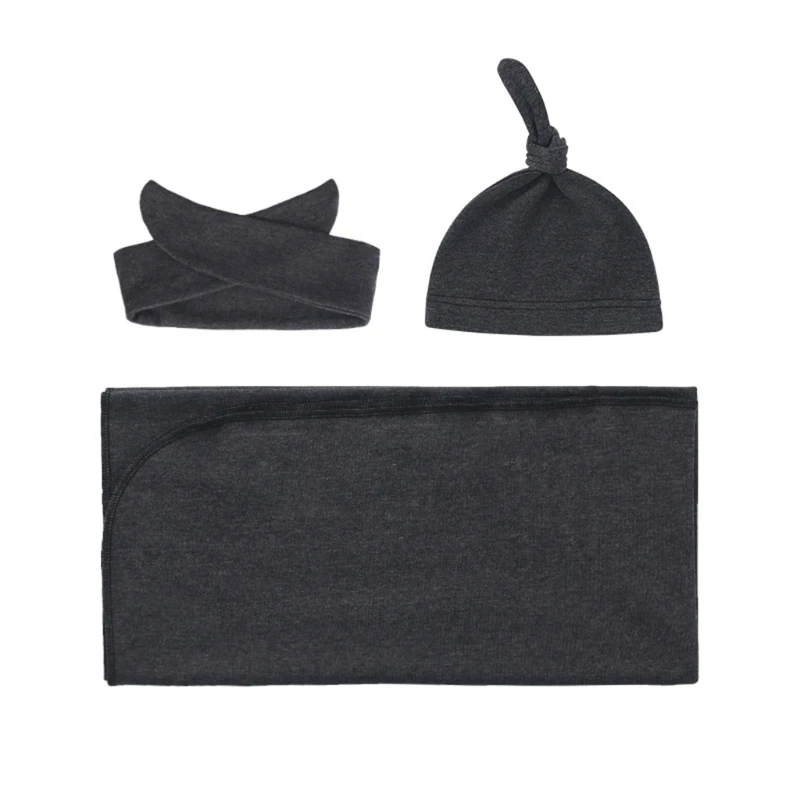 3 Pcs Newborn Swaddling Wrap + Headband + Hat Set Baby Cotton Receiving Blanket Sleepsack Hair Band Cap Kit for Infants
3 Pcs Newborn Swaddling Wrap + Headband + Hat Set Baby Cotton Receiving Blanket Sleepsack Hair Band Cap Kit for Infants
