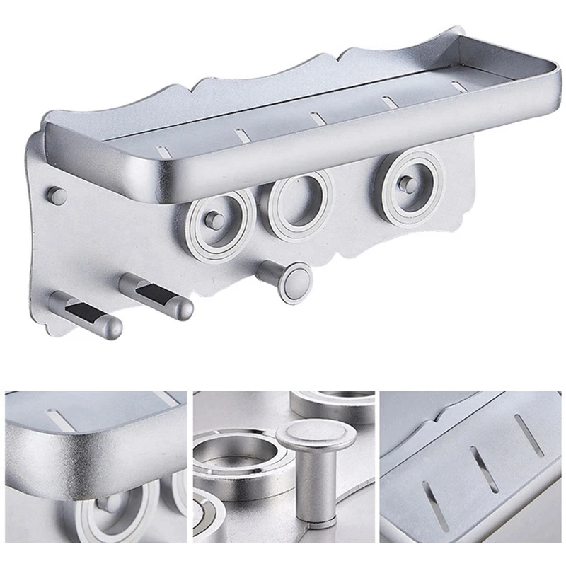AA99 -Punch-Free Hair Dryer Holder Bathroom Storage Rack Hair Dryer Wall Mount Holder for Dyson Supersonic Hair Dryer
AA99 -Punch-Free Hair Dryer Holder Bathroom Storage Rack Hair Dryer Wall Mount Holder for Dyson Supersonic Hair Dryer