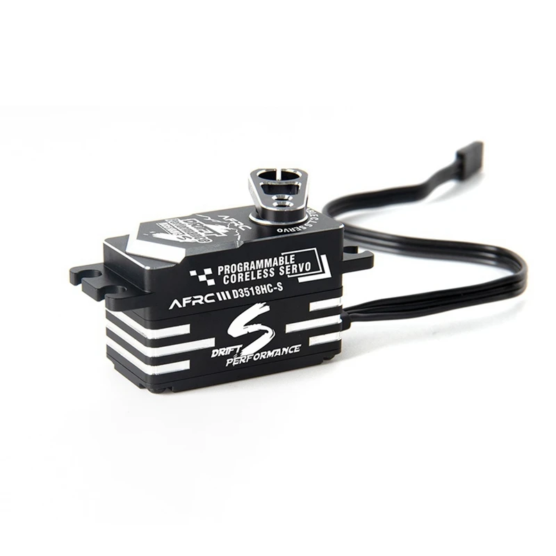 AFRC D3518HC-S Programmable Smart HV Coreless Servo for YOKOMO HSP 1/18,1/10,Etc Drift RC Car DIY Assembly Upgrading Parts
AFRC D3518HC-S Programmable Smart HV Coreless Servo for YOKOMO HSP 1/18,1/10,Etc Drift RC Car DIY Assembly Upgrading Parts