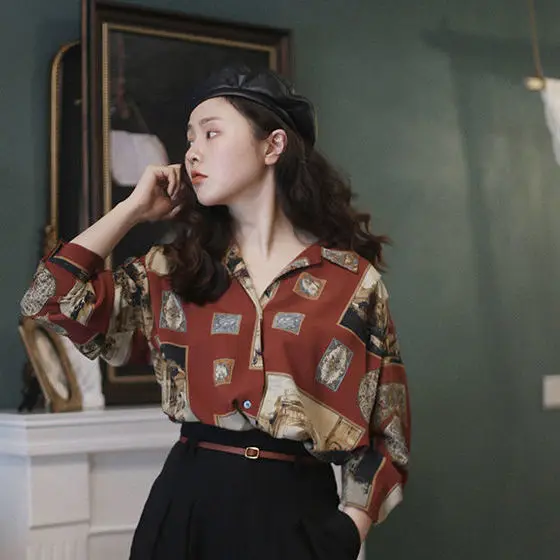 Aesthetic Button Up Shirt Blouse for Women Ladies Korean Fashion Fall Clothes Long Sleeve Y2k 2000s Blusas Cardigan Clothing
Aesthetic Button Up Shirt Blouse for Women Ladies Korean Fashion Fall Clothes Long Sleeve Y2k 2000s Blusas Cardigan Clothing