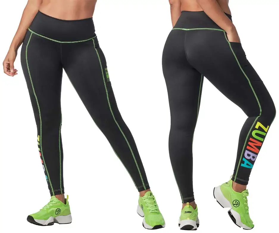 ZW Wear Womens trousers sports running capri tight trousers Zumba pants dance wear Feel Good Dance Good Long 1314
ZW Wear Womens trousers sports running capri tight trousers Zumba pants dance wear Feel Good Dance Good Long 1314