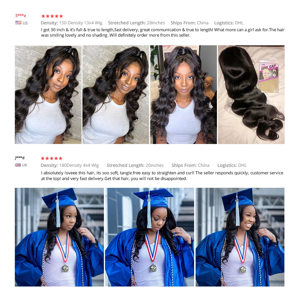 Allove 13X6 HD Lace Frontal Wig Body Wave Lace Front Wig 30Inch Lace Closure Wig Human Hair Wigs For Women Transparent Lace Wigs
Allove 13X6 HD Lace Frontal Wig Body Wave Lace Front Wig 30Inch Lace Closure Wig Human Hair Wigs For Women Transparent Lace Wigs