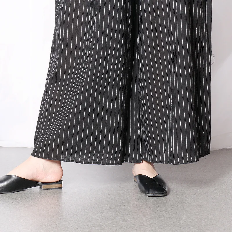 2020 Spring New Women's Sets Loose Plus Size Striped Cotton Women Shirt Wild Casual Wide Leg Pants Two Pieces Female
2020 Spring New Women's Sets Loose Plus Size Striped Cotton Women Shirt Wild Casual Wide Leg Pants Two Pieces Female