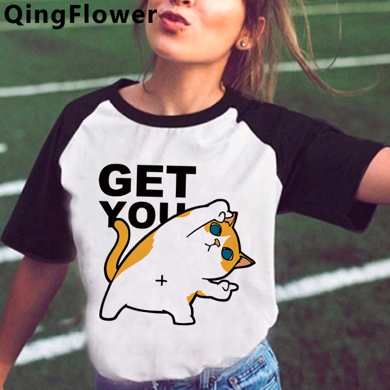 Футболка женская с рисунком кошки, винтажный Топ в стиле Харадзюку, кавайная одежда для пар, летняя Топ в стиле ольччан, футболка с графическ...
Футболка женская с рисунком кошки, винтажный Топ в стиле Харадзюку, кавайная одежда для пар, летняя Топ в стиле ольччан, футболка с графическ...