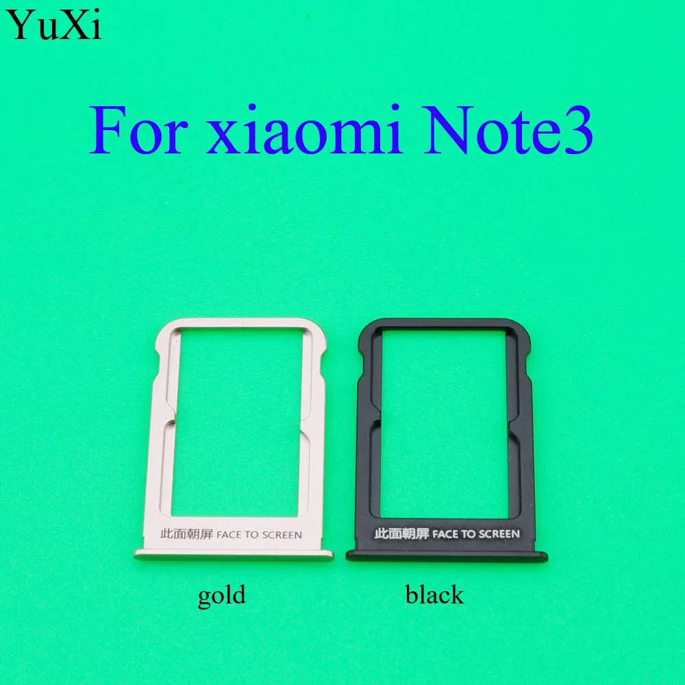 

Держатель для SIM-карты YuXi Note3, адаптеры для Sim-карт Xiaomi Mi Note 3, адаптеры для SIM-карт, запасные части для телефона