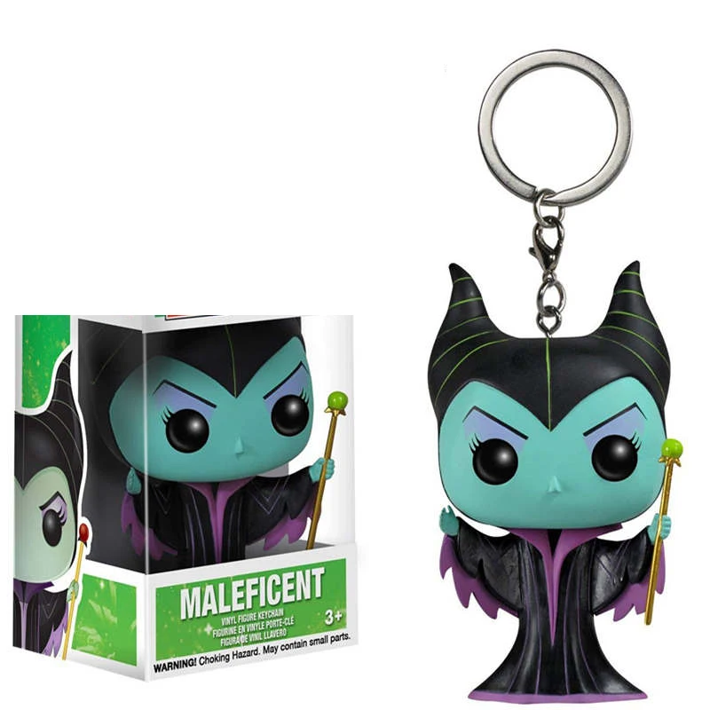 FUNKO мультфильм Disney потомки малефисент виниловые экшн фигурки Карманный Брелок