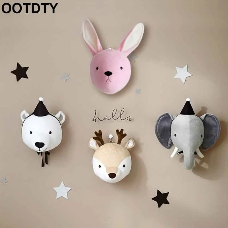 Kids Room Decoration 3D Animal Heads Wall Hanging Decor For Children Room Nursery Room Decoration Soft Install
Kids Room Decoration 3D Animal Heads Wall Hanging Decor For Children Room Nursery Room Decoration Soft Install