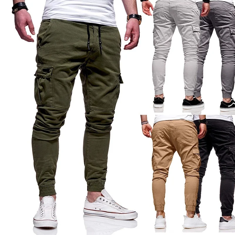 2022 Mens Joggers Casual Male Cargo Military Sweatpants Solid Multi-pocket Hip Hop Fitness Trousers Safari Sportswear
2022 Mens Joggers Casual Male Cargo Military Sweatpants Solid Multi-pocket Hip Hop Fitness Trousers Safari Sportswear