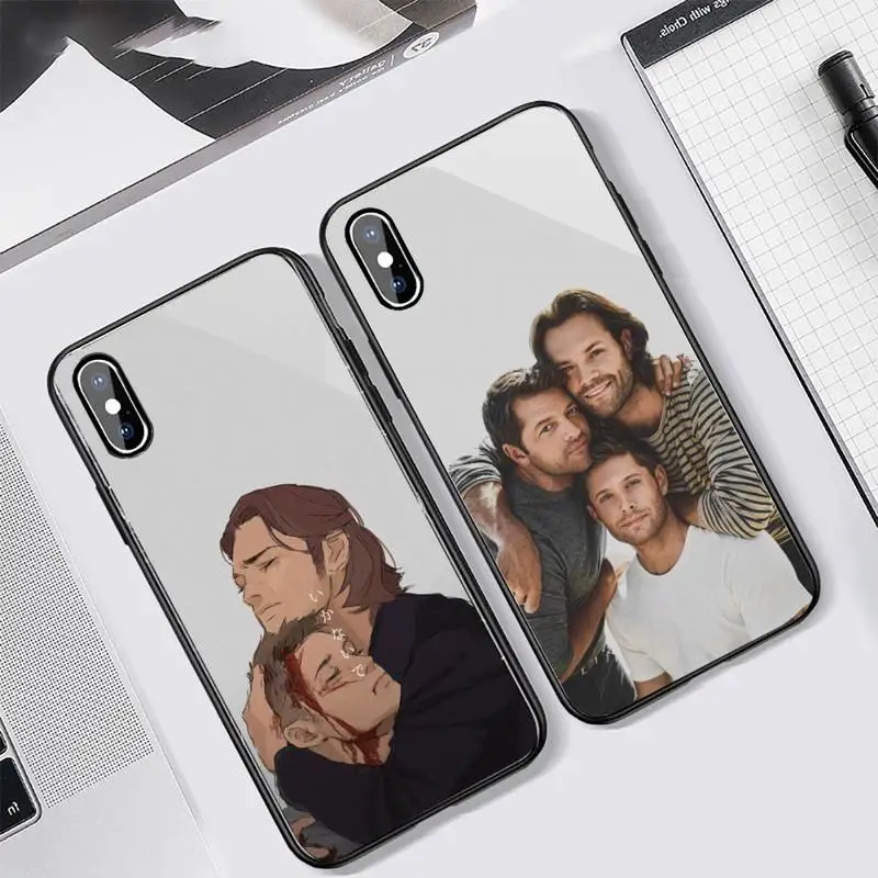 SAM DEAN CASTIEL WINCHESTER Phone Case Tempered glass For iphone 6 7 8 plus X XS XR 11 12 13 PRO MAX mini
SAM DEAN CASTIEL WINCHESTER Phone Case Tempered glass For iphone 6 7 8 plus X XS XR 11 12 13 PRO MAX mini