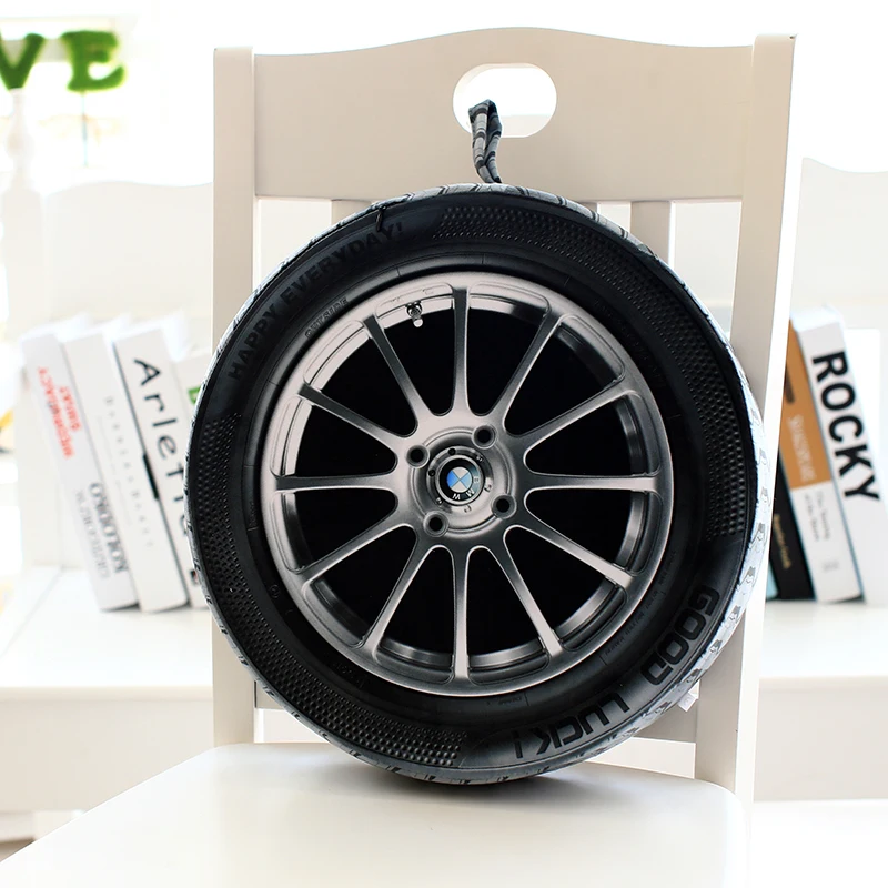 1pc 38CM 3D Personalise automobile wheel tires pillow plush cushion / simulate tire pillow cushions Pollow cushion WITH filling
1pc 38CM 3D Personalise automobile wheel tires pillow plush cushion / simulate tire pillow cushions Pollow cushion WITH filling