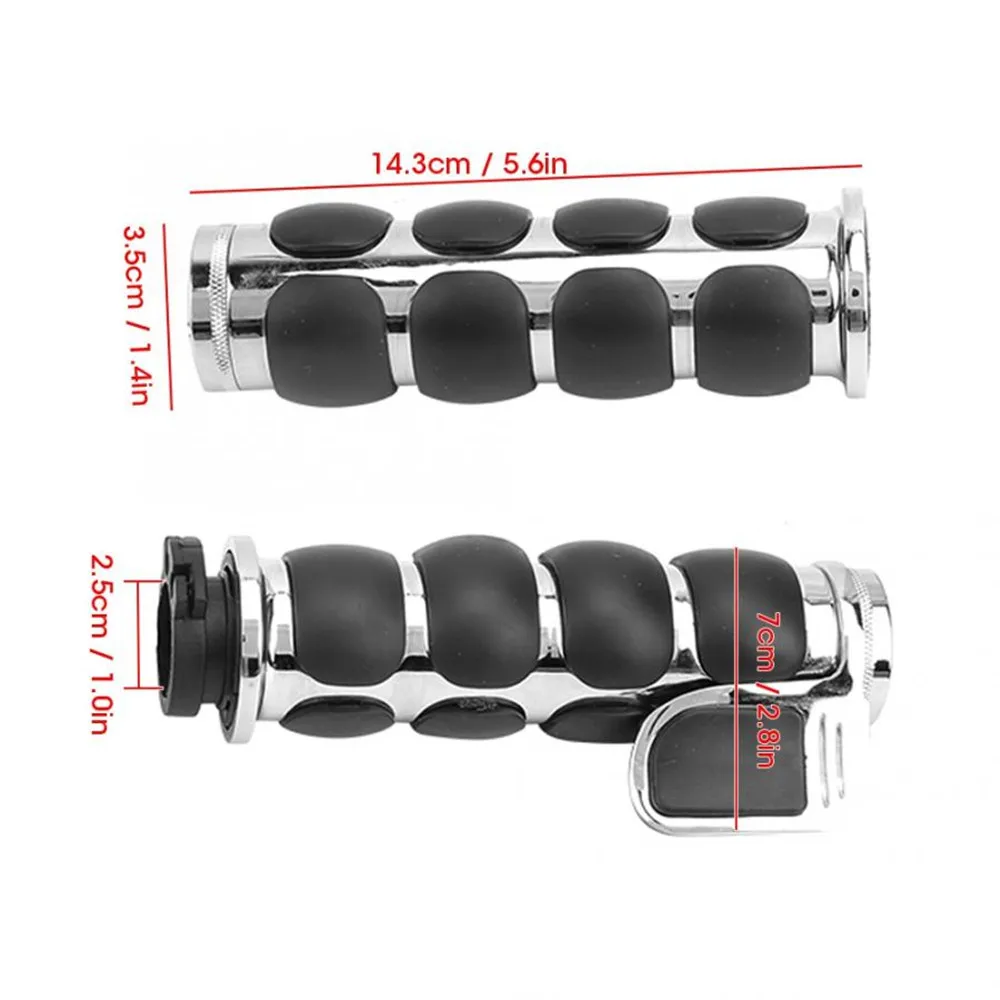 1 pair Handlebar 25mm Motorcycle Handle Cover Handlebar Grip Modification Accessories with Effortless Cruise Button
1 pair Handlebar 25mm Motorcycle Handle Cover Handlebar Grip Modification Accessories with Effortless Cruise Button