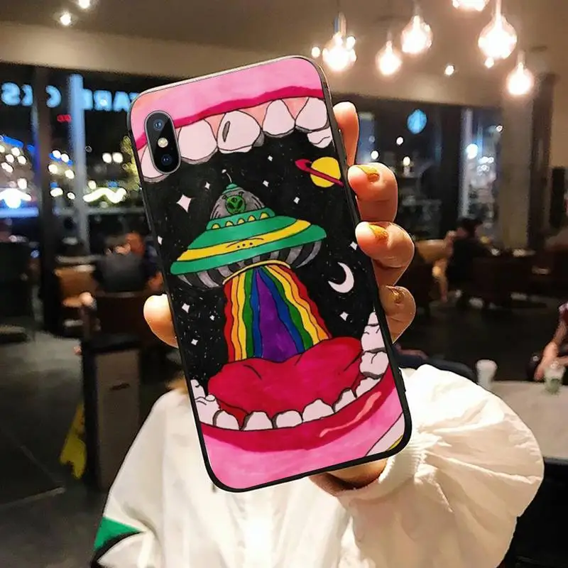 Alien cartoon fashion painting Phone Case for iPhone 11 12 pro XS MAX 8 7 6 6S Plus X 5S SE 2020 XR
Alien cartoon fashion painting Phone Case for iPhone 11 12 pro XS MAX 8 7 6 6S Plus X 5S SE 2020 XR