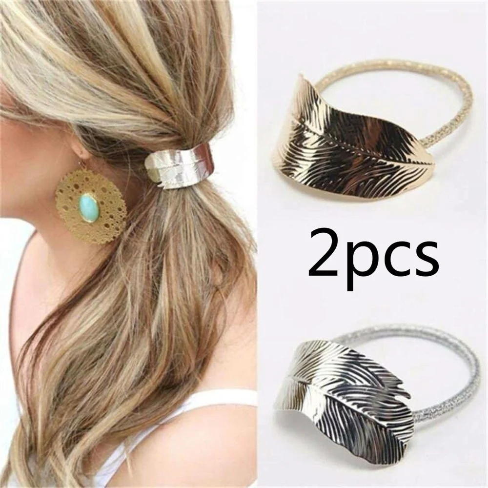 2PCS Fashion Sexy Women Lady Leaf Elastic Hair Band Rope Headband Ponytail Holder Vacation Hairband Hair Accessories
2PCS Fashion Sexy Women Lady Leaf Elastic Hair Band Rope Headband Ponytail Holder Vacation Hairband Hair Accessories