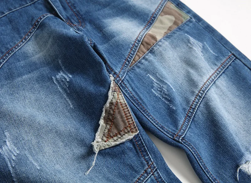 2021 Ripped Jeans Patchwork Stitching Trendy Pants European American High Street Straight Distressed Men Fashion Classic Denim
2021 Ripped Jeans Patchwork Stitching Trendy Pants European American High Street Straight Distressed Men Fashion Classic Denim
