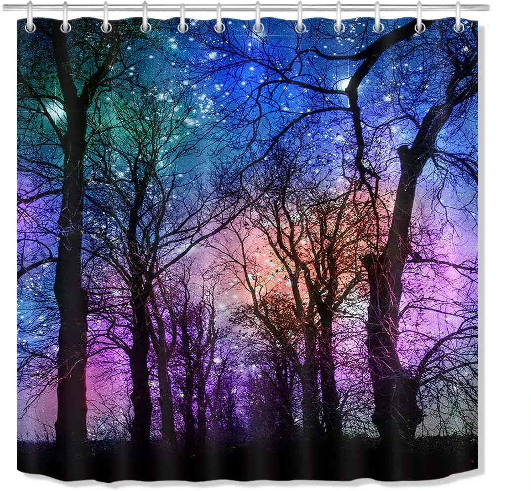 Галактическая Вселенная занавеска для ванной с крючками цветные украшения для ванной комнаты
Галактическая Вселенная занавеска для ванной с крючками цветные украшения для ванной комнаты