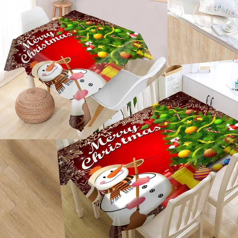 Merry Christmas Custom Table Cloth Oxford Fabric Rectangular Waterproof Oilproof Table Cover Family Party Tablecloth
Merry Christmas Custom Table Cloth Oxford Fabric Rectangular Waterproof Oilproof Table Cover Family Party Tablecloth