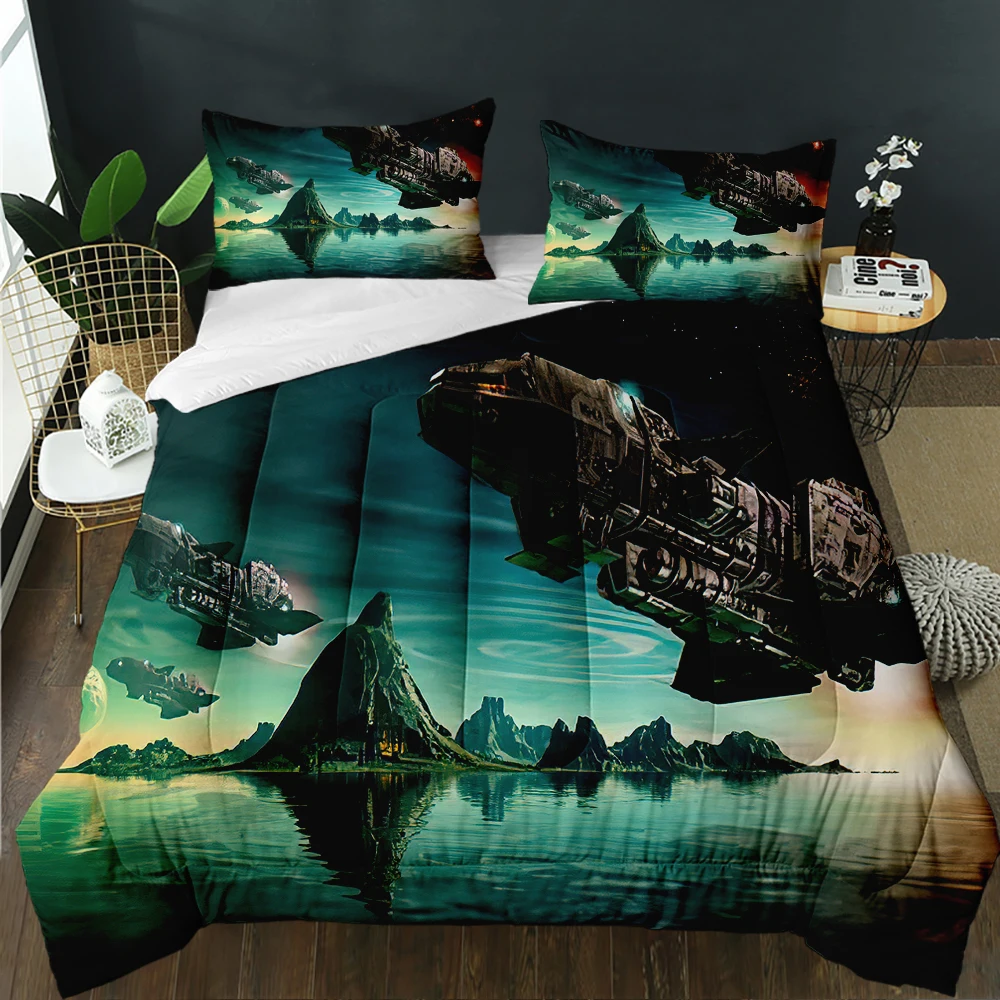 3D Print Home Bedroom Decor Galaxy Starry Sky Outer Space Airship Quilt Custom Super Comforter Soft Quilting Suitable For Adult
3D Print Home Bedroom Decor Galaxy Starry Sky Outer Space Airship Quilt Custom Super Comforter Soft Quilting Suitable For Adult