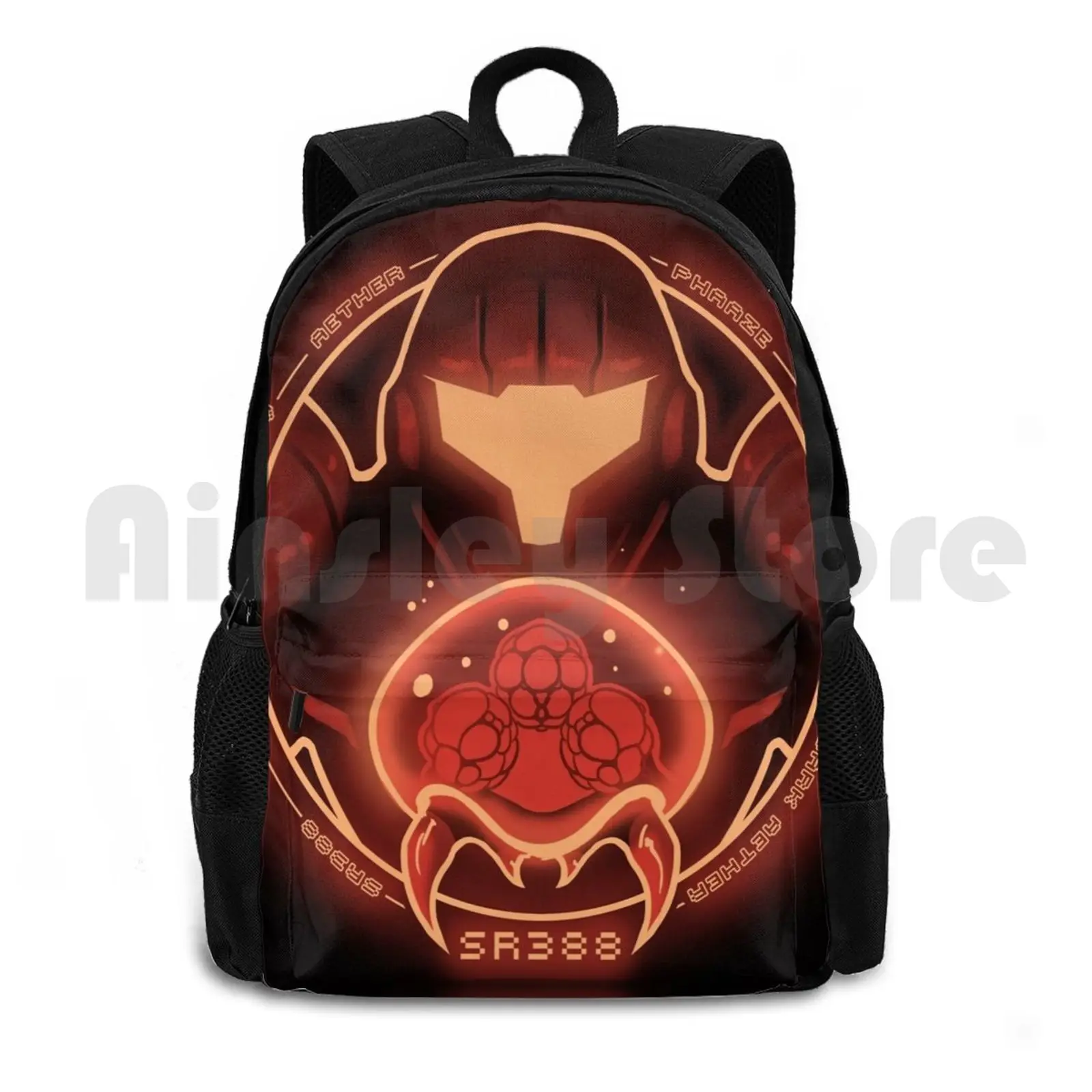 Уличный походный рюкзак Sr388 водонепроницаемый для кемпинга путешествий Metroid Samus