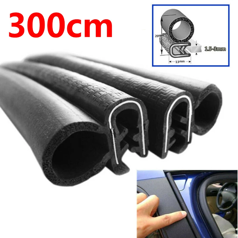 Replacement Car Sealing Strip Accessory Decoration Door Edge Protector 300cm Waterproof Hardwearing For Car Truck Boat Van
Replacement Car Sealing Strip Accessory Decoration Door Edge Protector 300cm Waterproof Hardwearing For Car Truck Boat Van