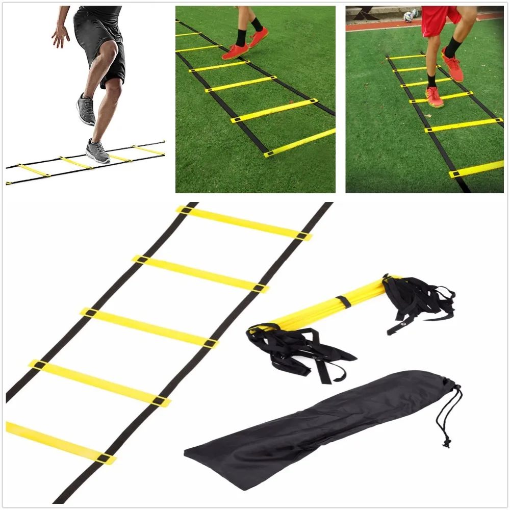 Durable 6 12 18 Rung Agility Ladder for Soccer Football Speed Training Fitness Bodybuilding
Durable 6 12 18 Rung Agility Ladder for Soccer Football Speed Training Fitness Bodybuilding