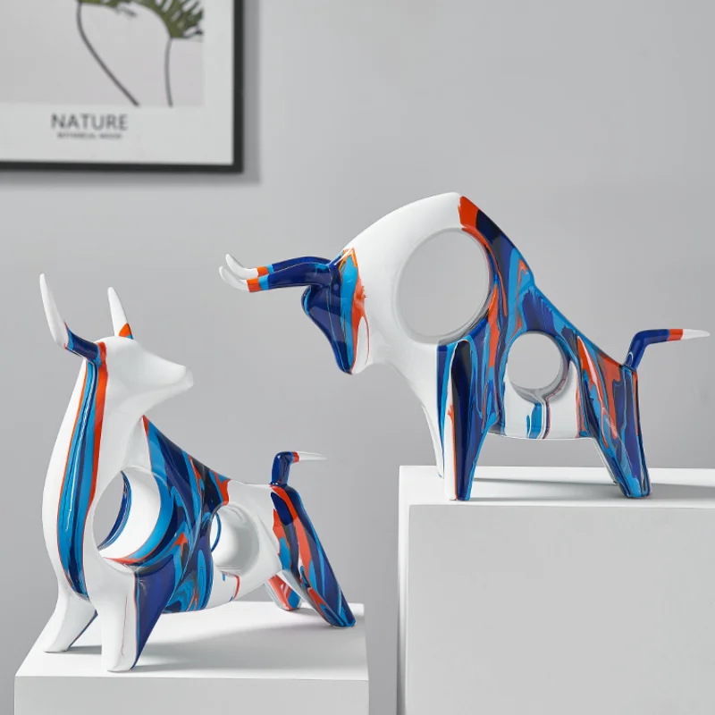 Bullish light luxury cow decorations living room porch home decorations wine cabinet TV cabinet office desktop decorations
Bullish light luxury cow decorations living room porch home decorations wine cabinet TV cabinet office desktop decorations