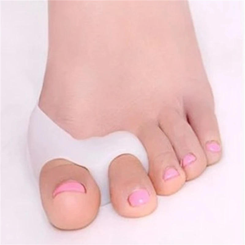 2Pcs Silicone Gel Thumb Corrector Bunion Little Toe Protector Separator Hallux Valgus Finger Straightener Foot Care Relief Pads
2Pcs Silicone Gel Thumb Corrector Bunion Little Toe Protector Separator Hallux Valgus Finger Straightener Foot Care Relief Pads
