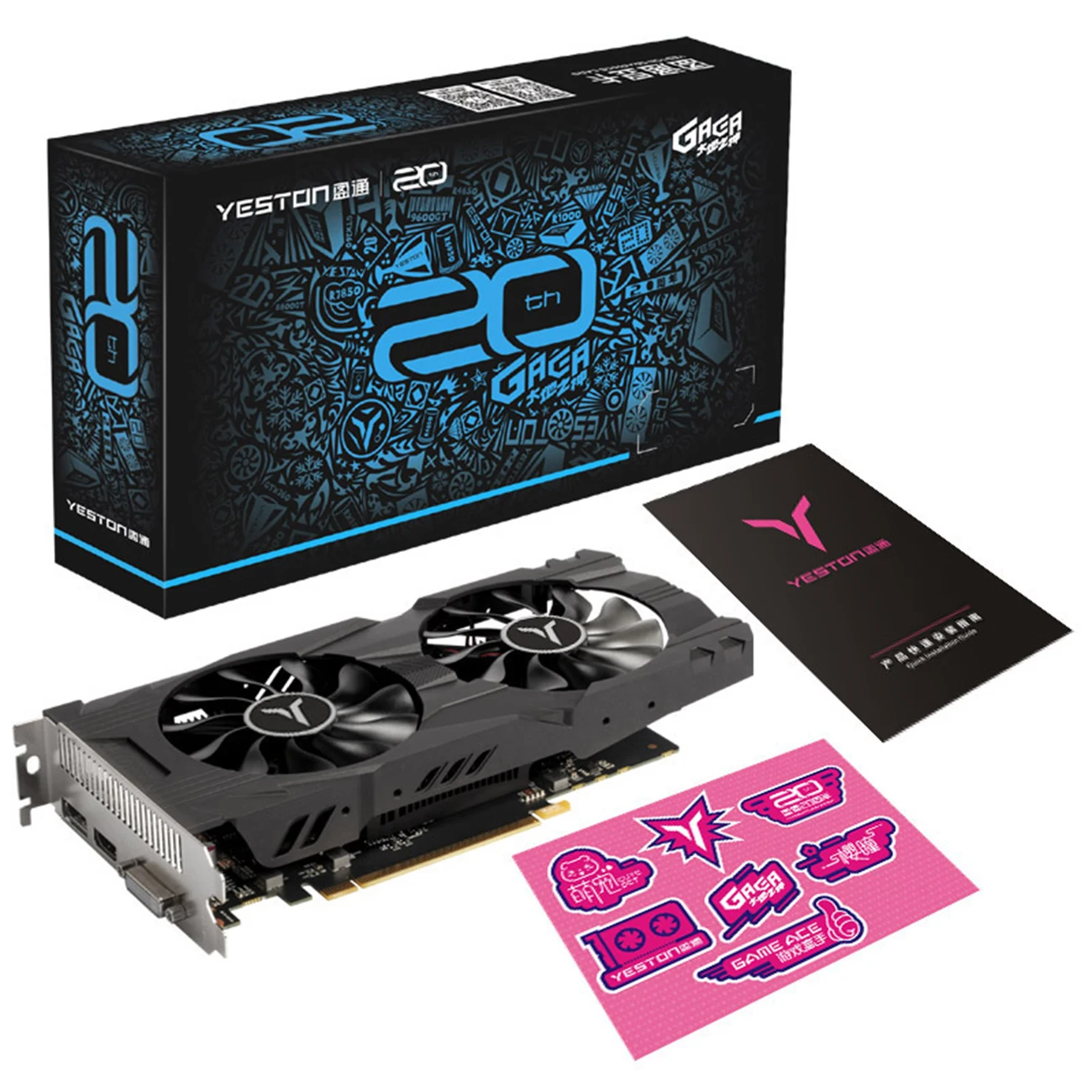 Yeston GTX1050Ti-4G D5 GF Gaming Desktop Graphics Card 1291/1392MHz 7000MHz 4G/128bit/GDDR5 DVI-D+HDMI-compatible+DP Game Displa
Yeston GTX1050Ti-4G D5 GF Gaming Desktop Graphics Card 1291/1392MHz 7000MHz 4G/128bit/GDDR5 DVI-D+HDMI-compatible+DP Game Displa