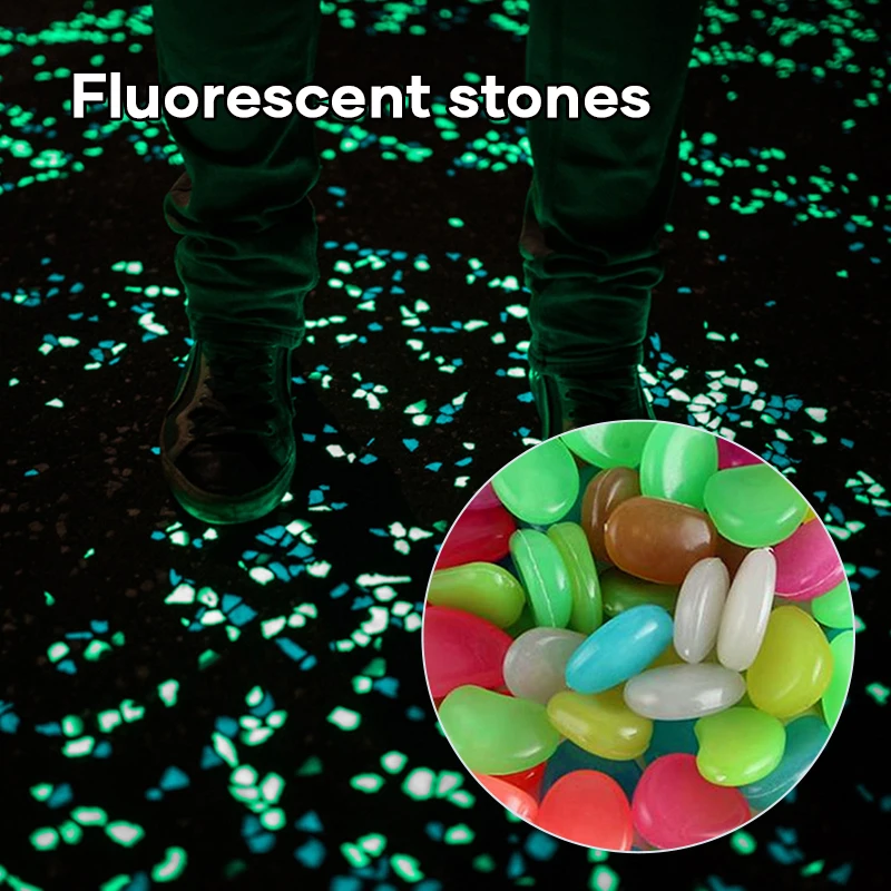 100pcs Glow In The Dark Garden Pebbles Glow Stones Rocks For Walkways Garden Path Patio Lawn Luminous Garden Decoration Outdoor
100pcs Glow In The Dark Garden Pebbles Glow Stones Rocks For Walkways Garden Path Patio Lawn Luminous Garden Decoration Outdoor