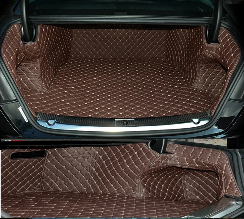 Good quality! Full set trunk mats for Audi A8 Long model 2017-2011 durable waterproof cargo liner mats boot carpets for A8 2015
Good quality! Full set trunk mats for Audi A8 Long model 2017-2011 durable waterproof cargo liner mats boot carpets for A8 2015