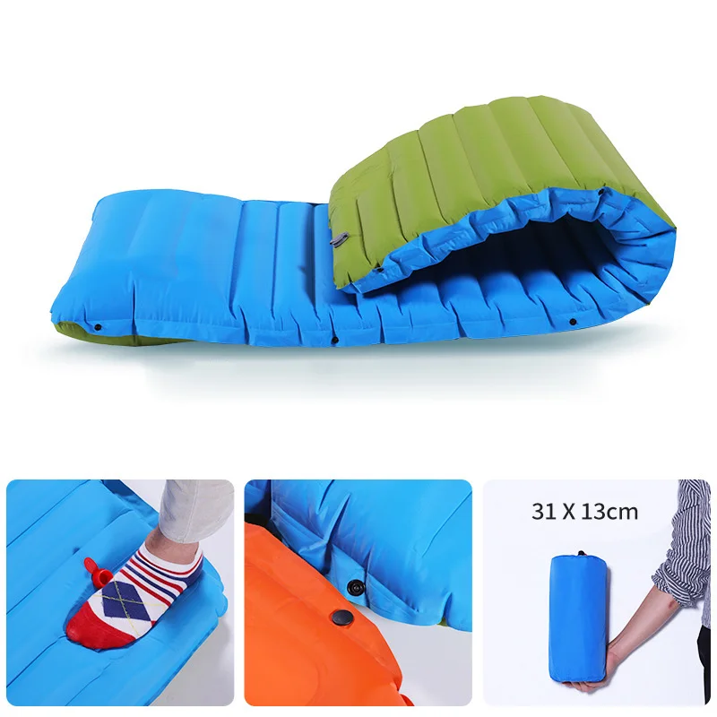 Camping Foot-Type Inflatable Cushion Ultra-Light Portable Inflatable Bed Beach Mat Picnic Mat Camping Tent Air Cushion
Camping Foot-Type Inflatable Cushion Ultra-Light Portable Inflatable Bed Beach Mat Picnic Mat Camping Tent Air Cushion