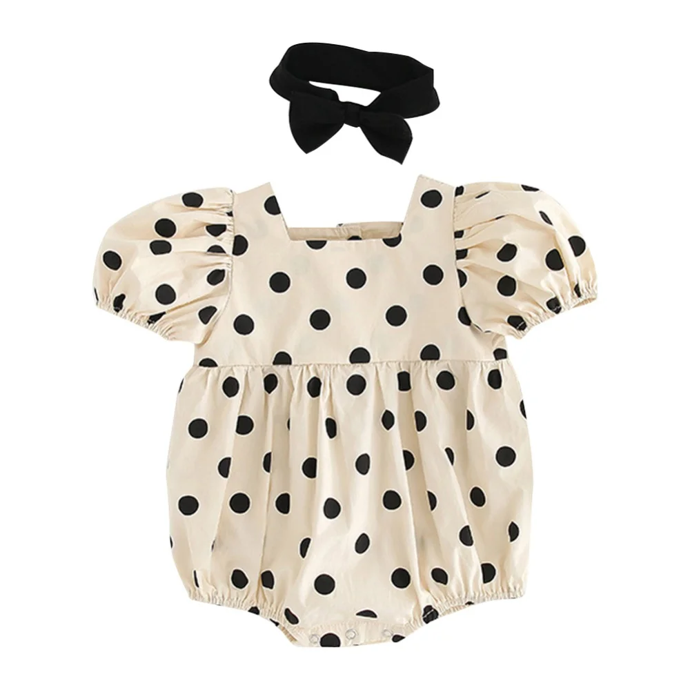 Summer Baby Girls Polka Dot Bodysuit Newborn Girl Ruffle Bodysuits Jumpsuits Outfit Clothes 0-24M
Summer Baby Girls Polka Dot Bodysuit Newborn Girl Ruffle Bodysuits Jumpsuits Outfit Clothes 0-24M