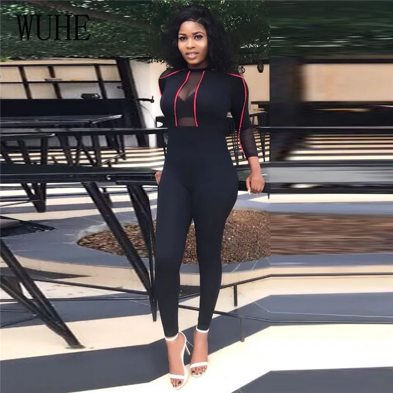 KEXU Skinny Transparent Bodysuit Mesh See Through Patchwork Long Sleeve O Neck Package Hip Vintage Party Nightclub Streetwear
KEXU Skinny Transparent Bodysuit Mesh See Through Patchwork Long Sleeve O Neck Package Hip Vintage Party Nightclub Streetwear