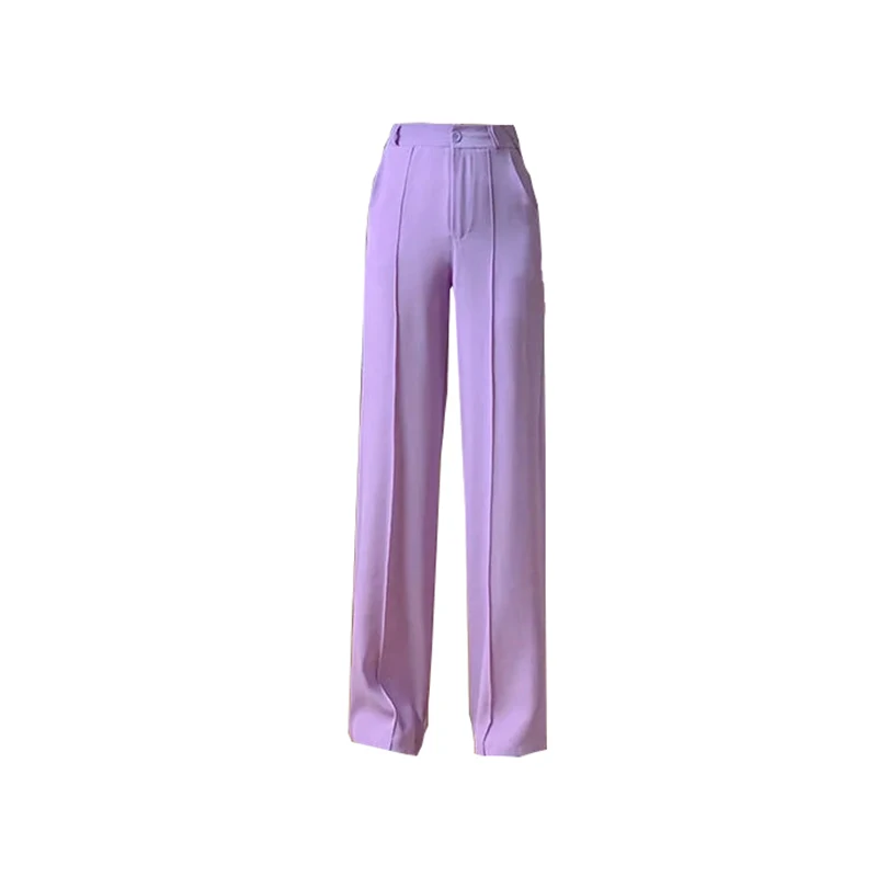 Chiffon wide-leg pants women spring and summer high waist ice silk draped loose straight-leg pants Y2K casual all-match trousers
Chiffon wide-leg pants women spring and summer high waist ice silk draped loose straight-leg pants Y2K casual all-match trousers