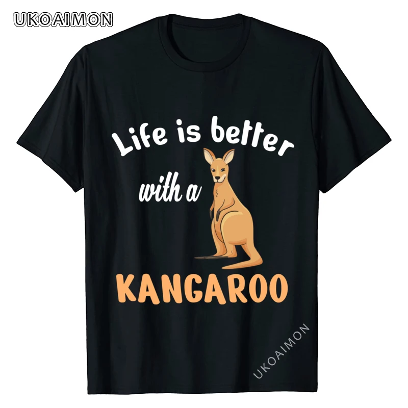 

New Arrival Australia Funny Australian Kangaroo Manga Teenagers Tops T Shirt Punk Unisex T-Shirts Autumn Fashion T Shirt Funky