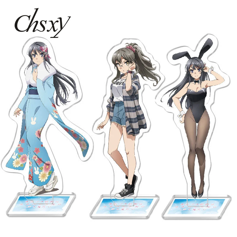 1 Pcs Anime Rascal Does Not Dream of Bunny Girl Acrylic Stand Model Senpai Sakurajima Mai Figures Desk Decor Fan Collection Gift
1 Pcs Anime Rascal Does Not Dream of Bunny Girl Acrylic Stand Model Senpai Sakurajima Mai Figures Desk Decor Fan Collection Gift
