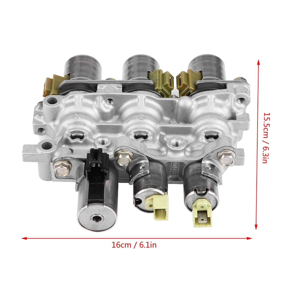 1Pcs Transmission Solenoid Block Pack for Bottom Valve Body 5 Speed Automat 4F27E Car Accessories New 
1Pcs Transmission Solenoid Block Pack for Bottom Valve Body 5 Speed Automat 4F27E Car Accessories New