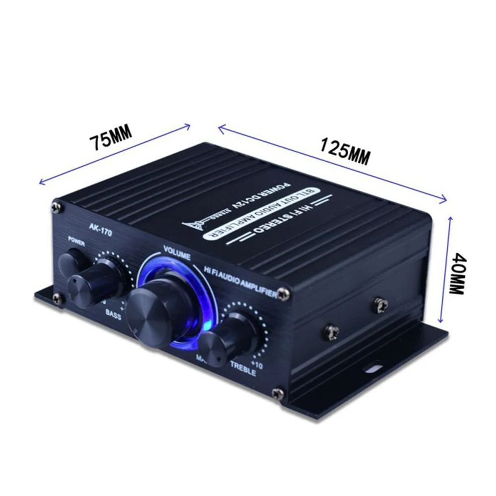 400W DC12V No Bluetooth-compatible HiFi Power Amplifier Car Stereo Music Receiver FM Radio MP3 Brand New And High Quality
400W DC12V No Bluetooth-compatible HiFi Power Amplifier Car Stereo Music Receiver FM Radio MP3 Brand New And High Quality