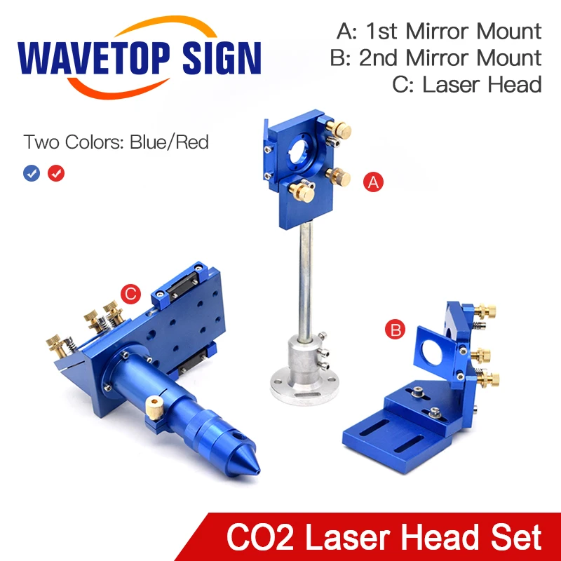 CO2 Laser Head Set Reflective Mirror & Focusing Lens Integrative Fixture Mount Holder For Laser Engraver Cutting Machine Parts 
CO2 Laser Head Set Reflective Mirror & Focusing Lens Integrative Fixture Mount Holder For Laser Engraver Cutting Machine Parts