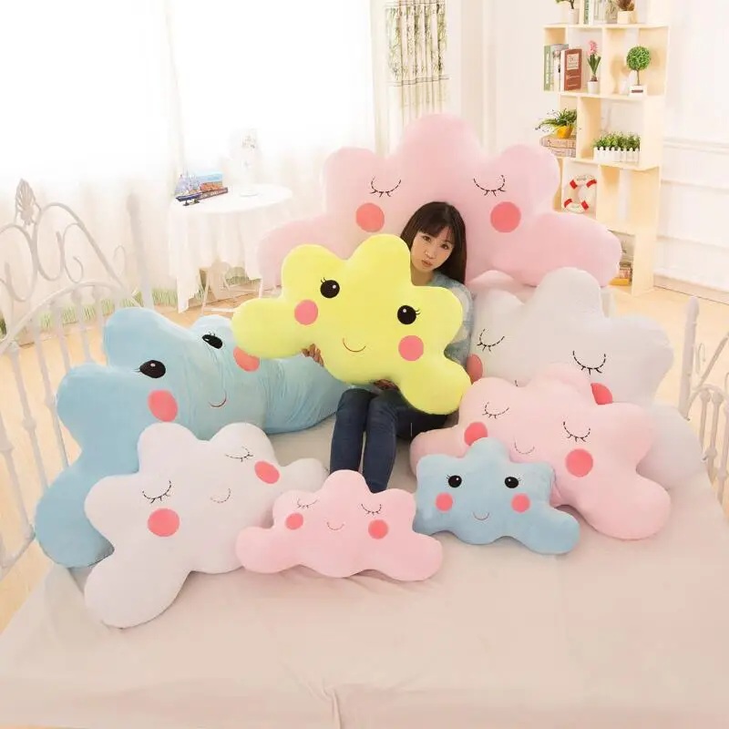Cloud Pillow Plush Toy Colorful Car Sofa Cushion Waist Pillow Girl Creative Bedside Cushion Backrest Pillow Decorations Home
Cloud Pillow Plush Toy Colorful Car Sofa Cushion Waist Pillow Girl Creative Bedside Cushion Backrest Pillow Decorations Home
