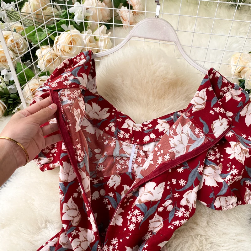 Boho Vintage V Neck floral Print Dress Summer long sexy split Party vestidos casual Women tunic elegant beach holiday Dresses
Boho Vintage V Neck floral Print Dress Summer long sexy split Party vestidos casual Women tunic elegant beach holiday Dresses