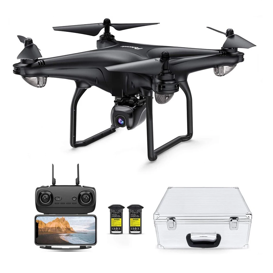 Potensic GPS Дрон с 1080P HD камерой FPV живое видео для взрослых и детей RC Квадрокоптер