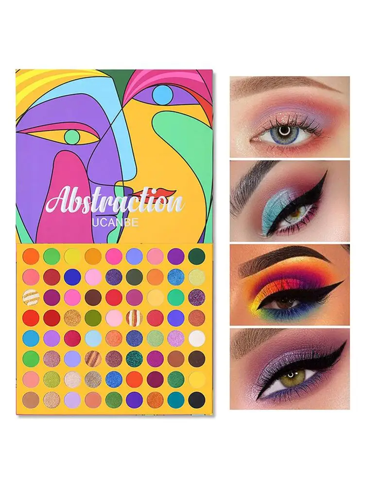 72 Color Abstract Eyeshadow Palette Eye Shadow Powder Set Makeup Super Soft And Smooth Powder Texture Easy To Apply
72 Color Abstract Eyeshadow Palette Eye Shadow Powder Set Makeup Super Soft And Smooth Powder Texture Easy To Apply